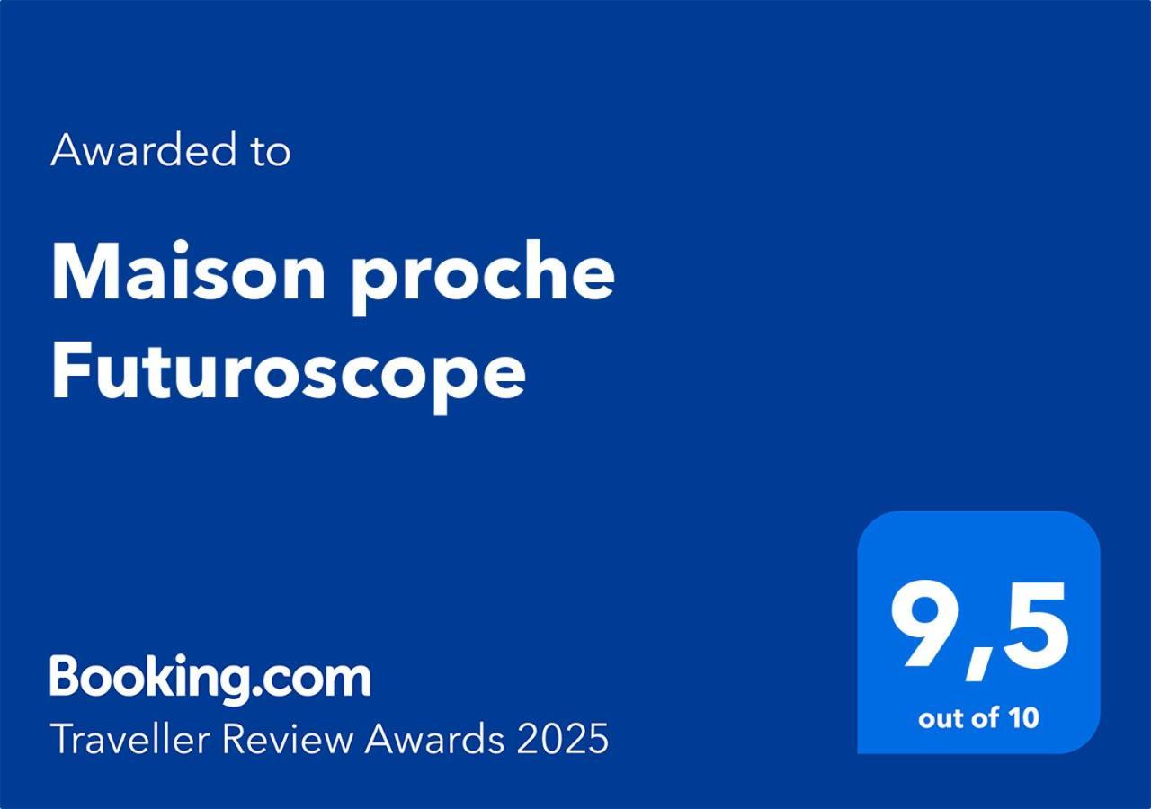 Maison Proche Futuroscope Чассенеуил-Ду-Поитоу Экстерьер фото